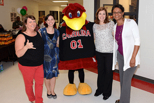 Dr. Angela McLeod, right, and Dr. Suzanne Adlof,
